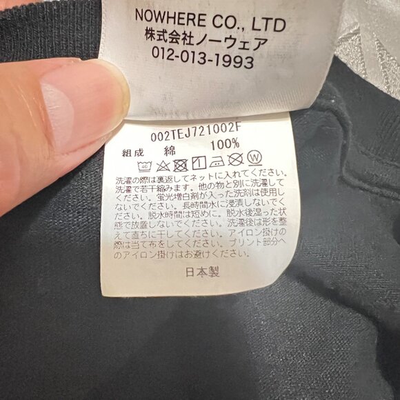 Authentic A BATHING APE Made in JAPAN(0.01%) Men's Black Crew Neck T-Shirt Sz.XL - Picture 10 of 12